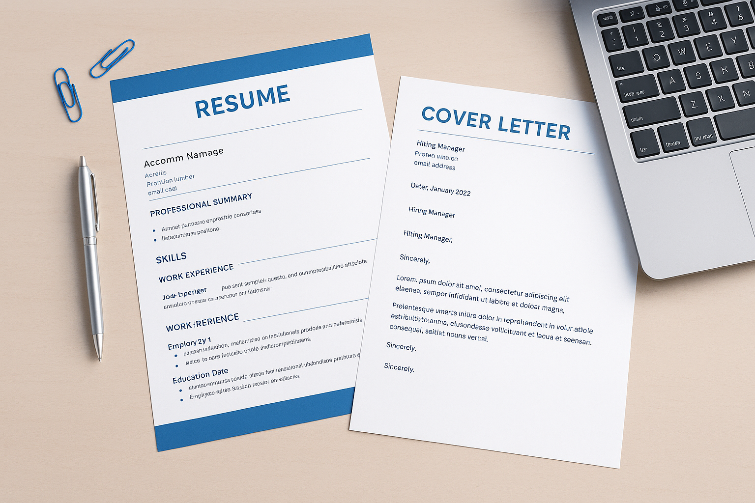 Resume and Cover Letter